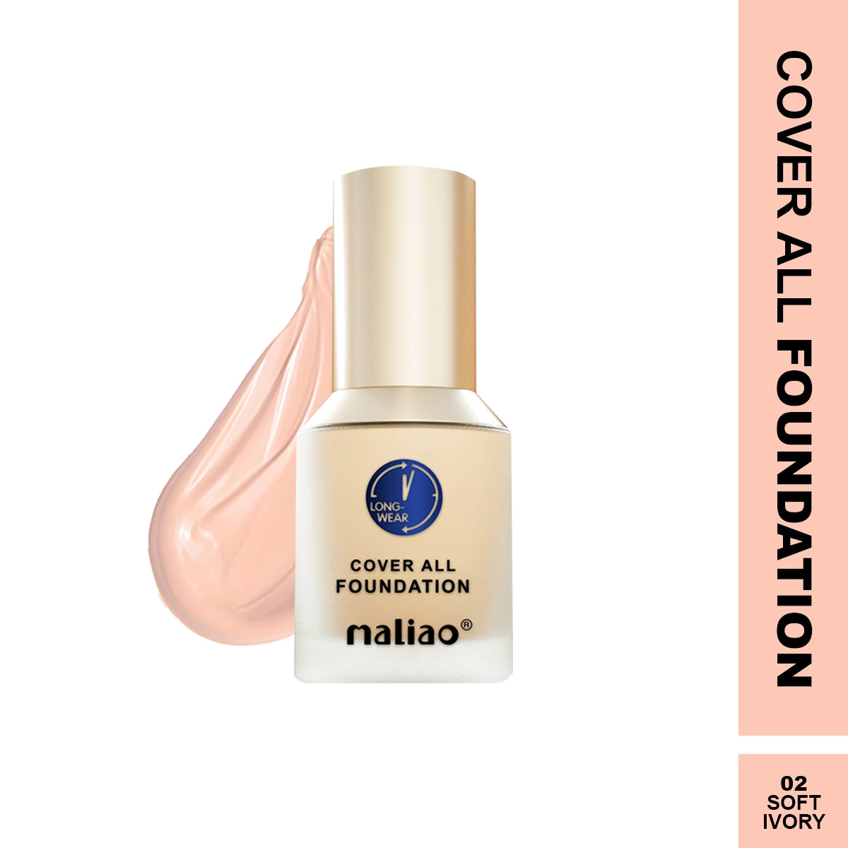 Maliao Cover All Foundation - Long-Wearing Oil Control for Flawless Beauty